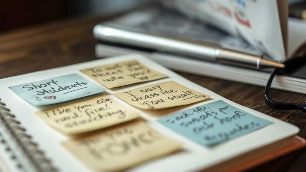Short Positive Wishes for Students