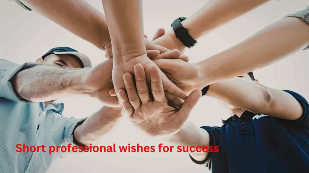 Short professional wishes for success