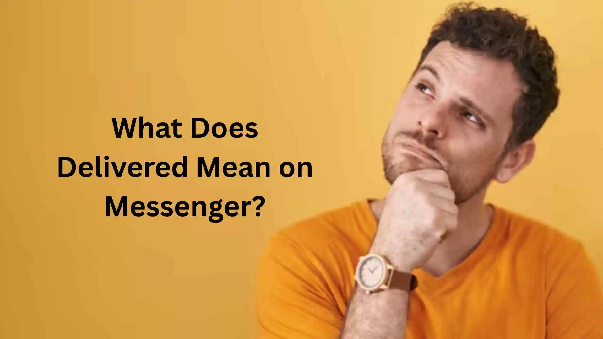 what does delivered mean on messenger