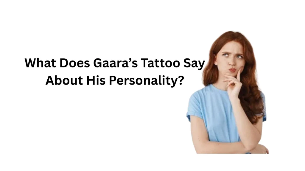 what does gaara's tattoo mean