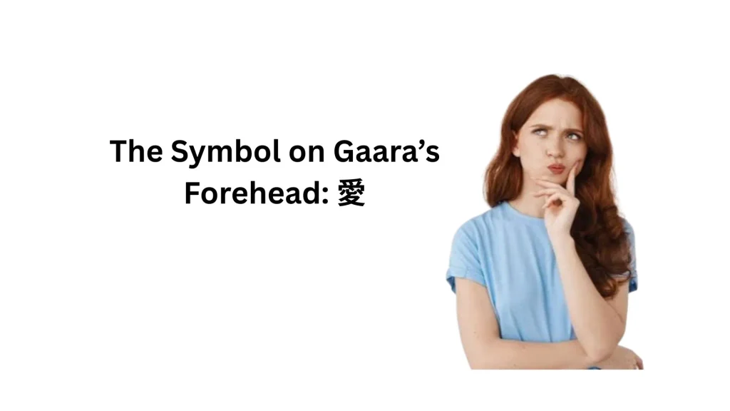 what does gaara's tattoo mean