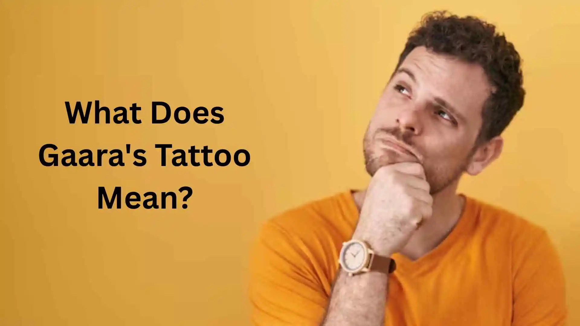 what does gaara's tattoo mean