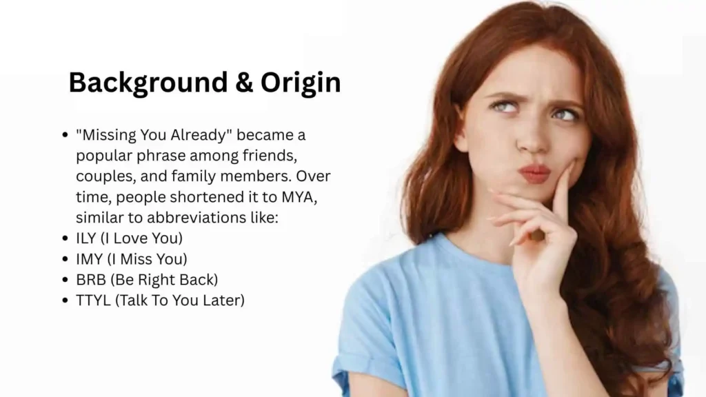 what does mya mean