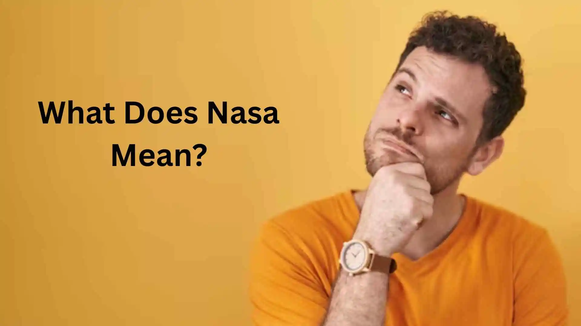 what does nasa mean