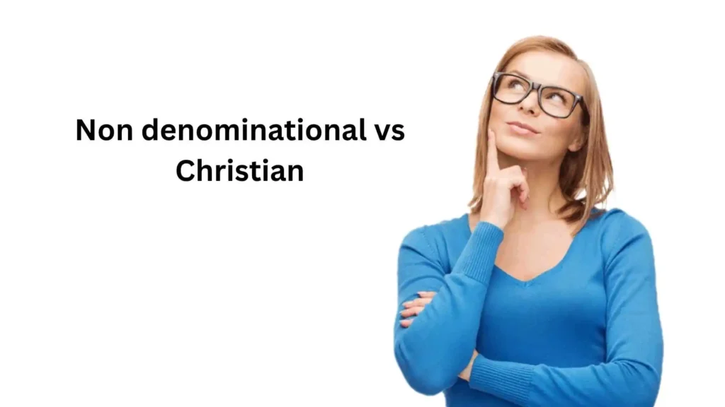 what does nondenominational mean