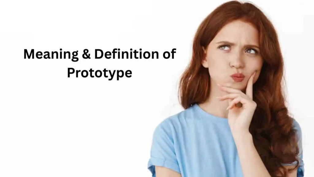 what does prototype mean