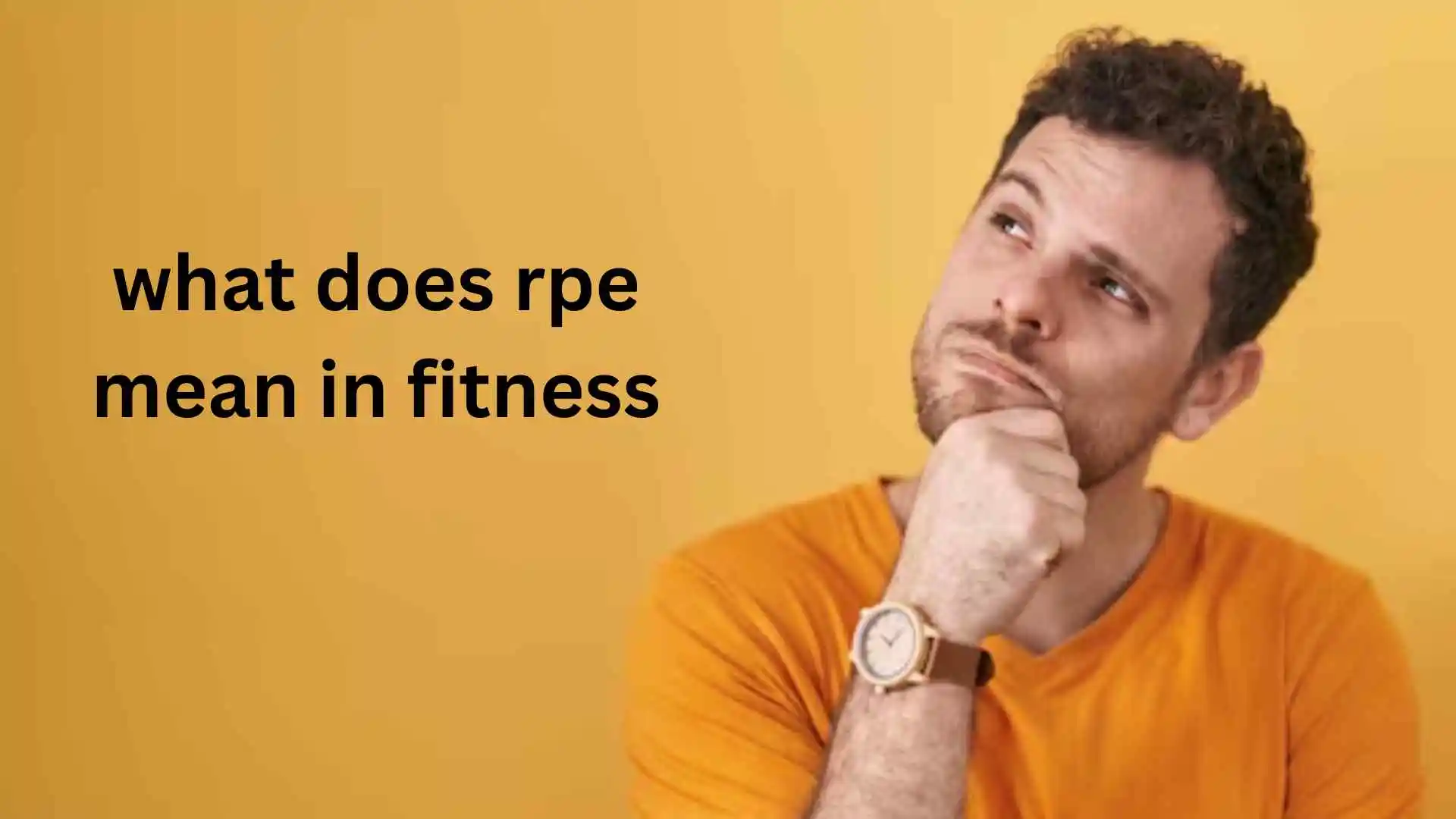 what does rpe mean in fitness