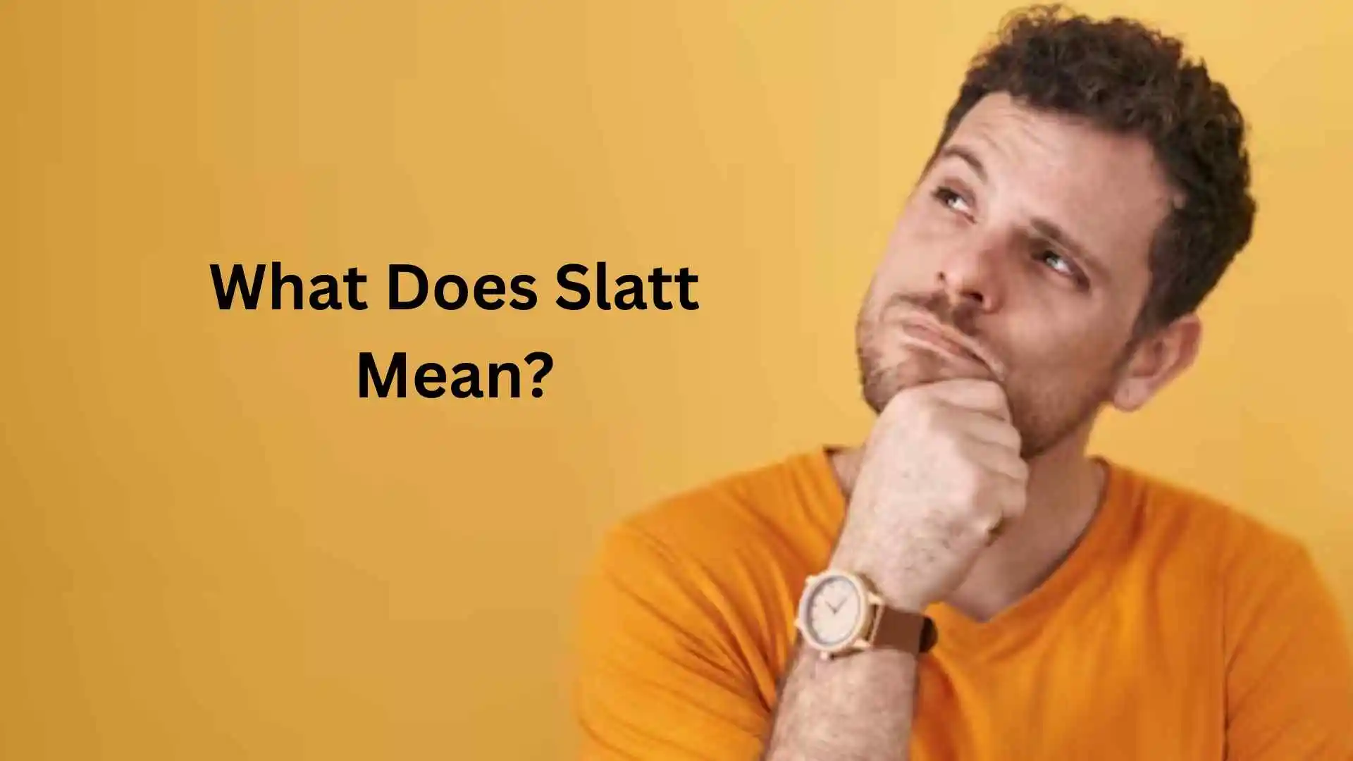 what does slatt mean