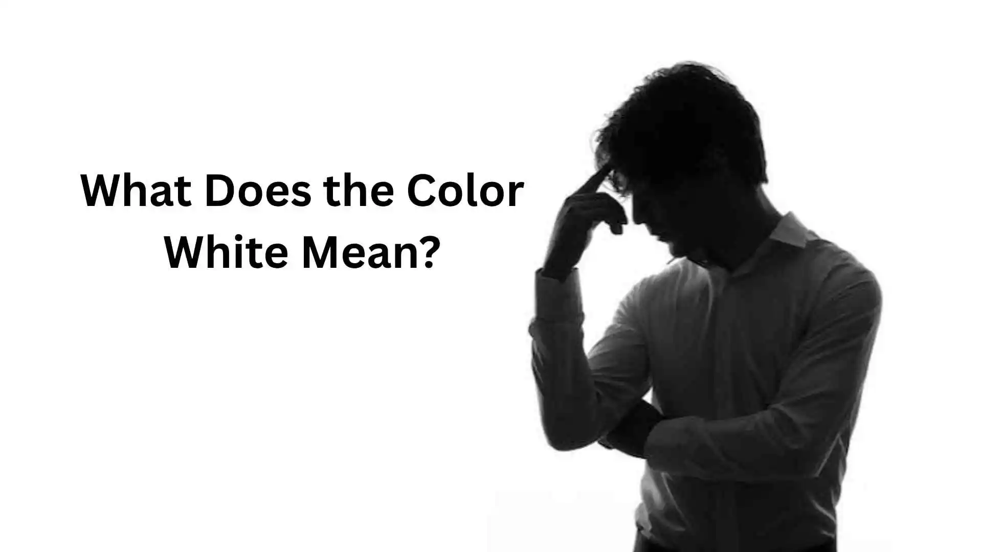 what does the color white mean