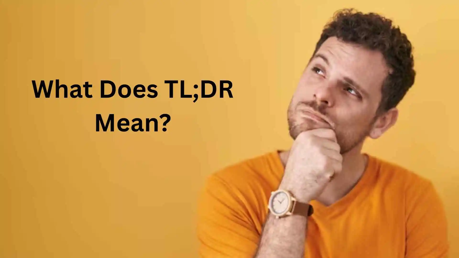 what does tl;dr mean