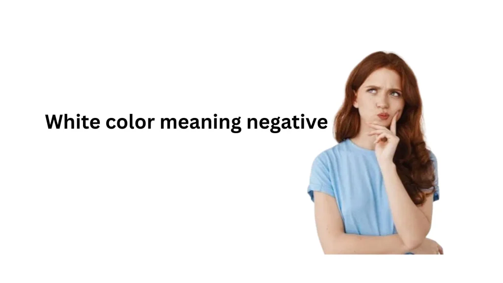 what does the color white mean