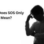 what does sos only mean