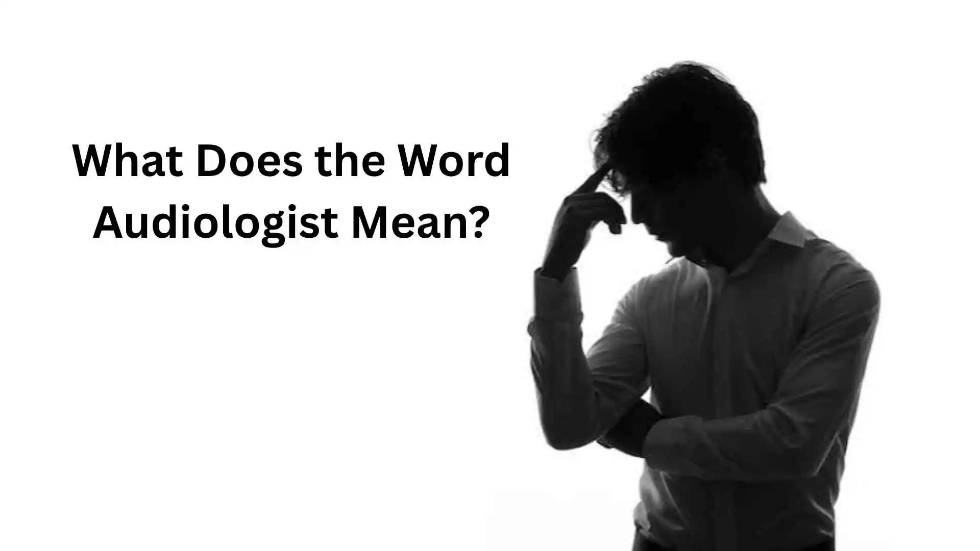 what does the word audiologist mean
