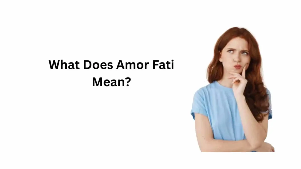 what does amor fati mean