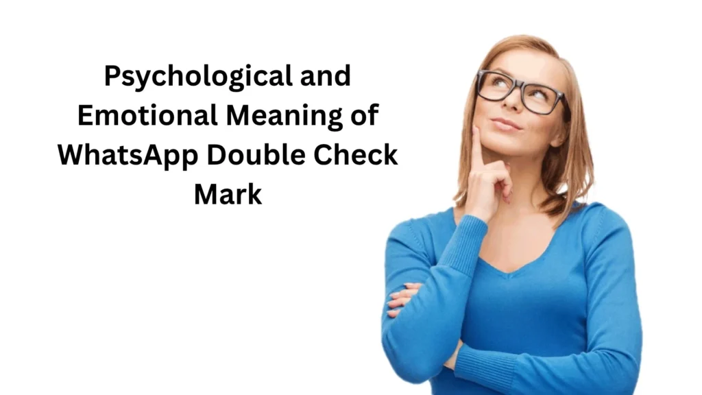 what does double check mark mean on whatsapp