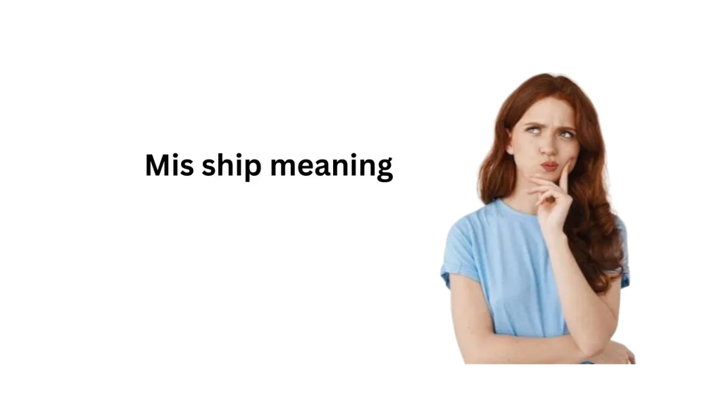 what does mis shipped mean usps