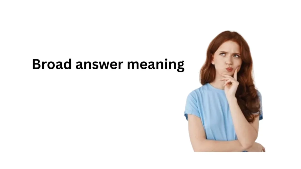 what does broad mean