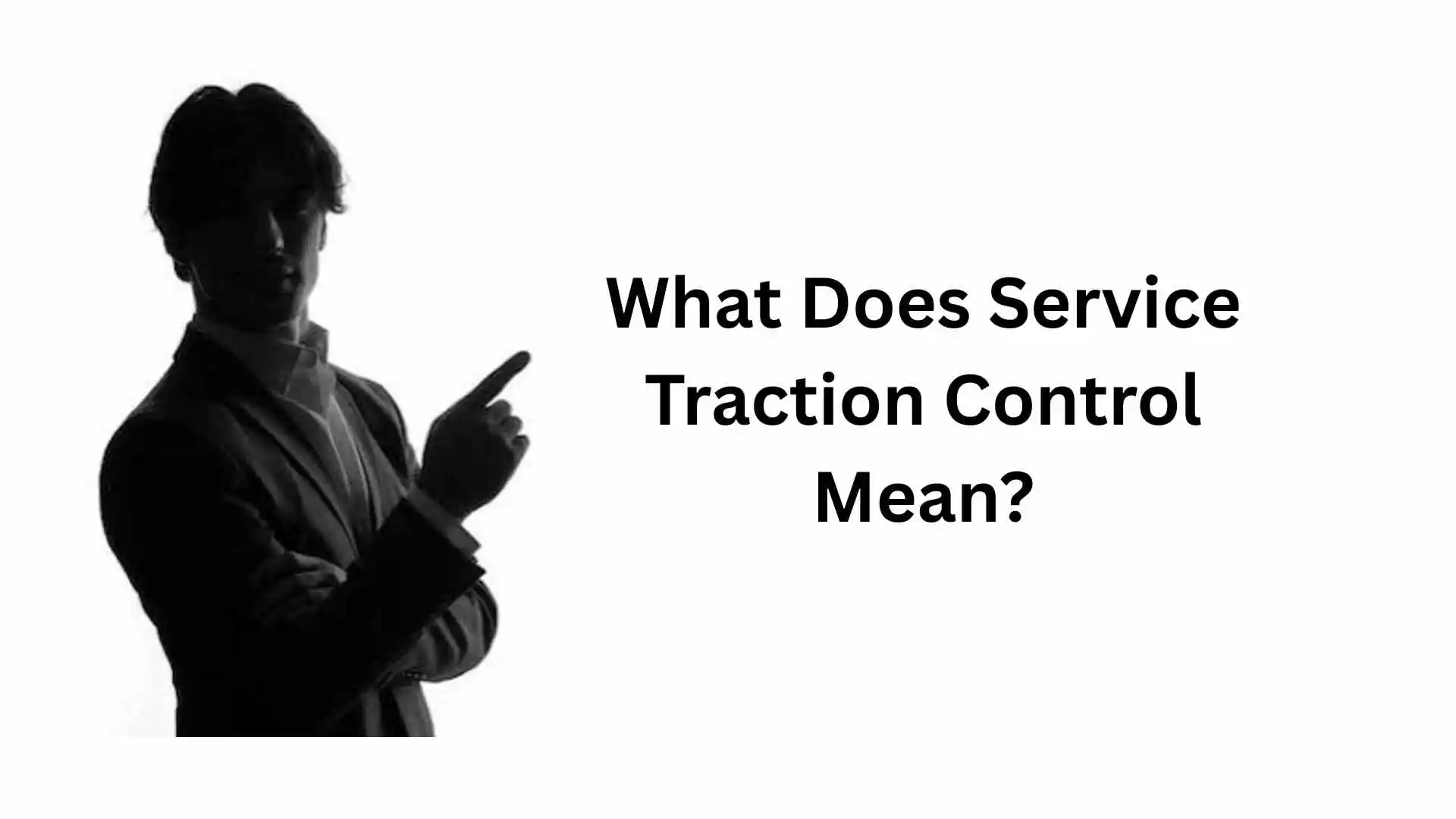 what does service traction control mean
