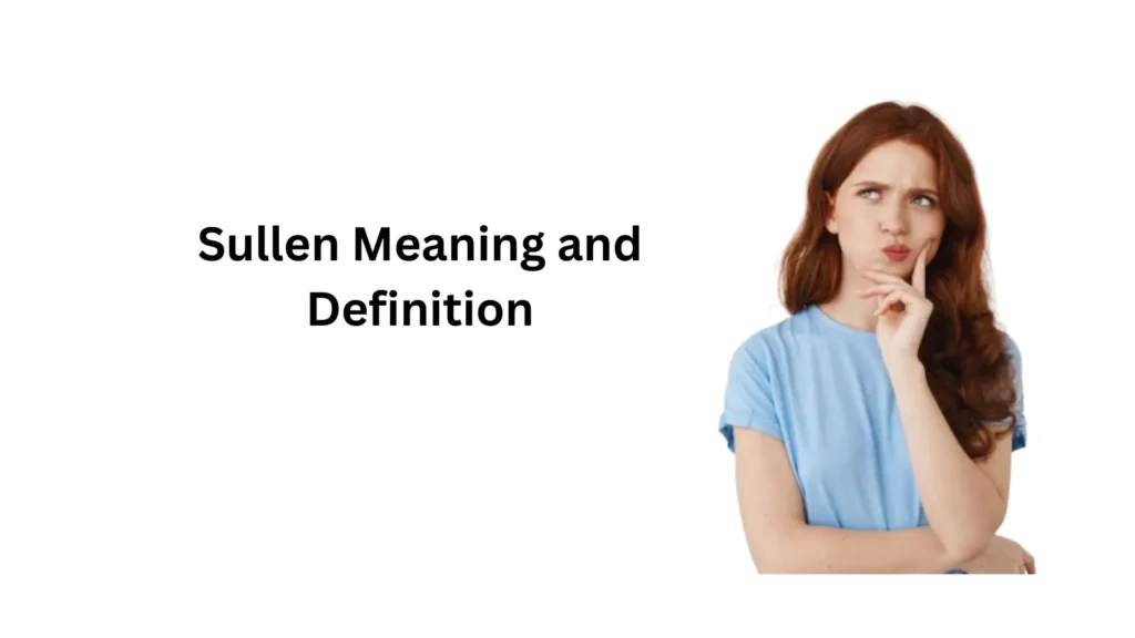 what does sullen mean
