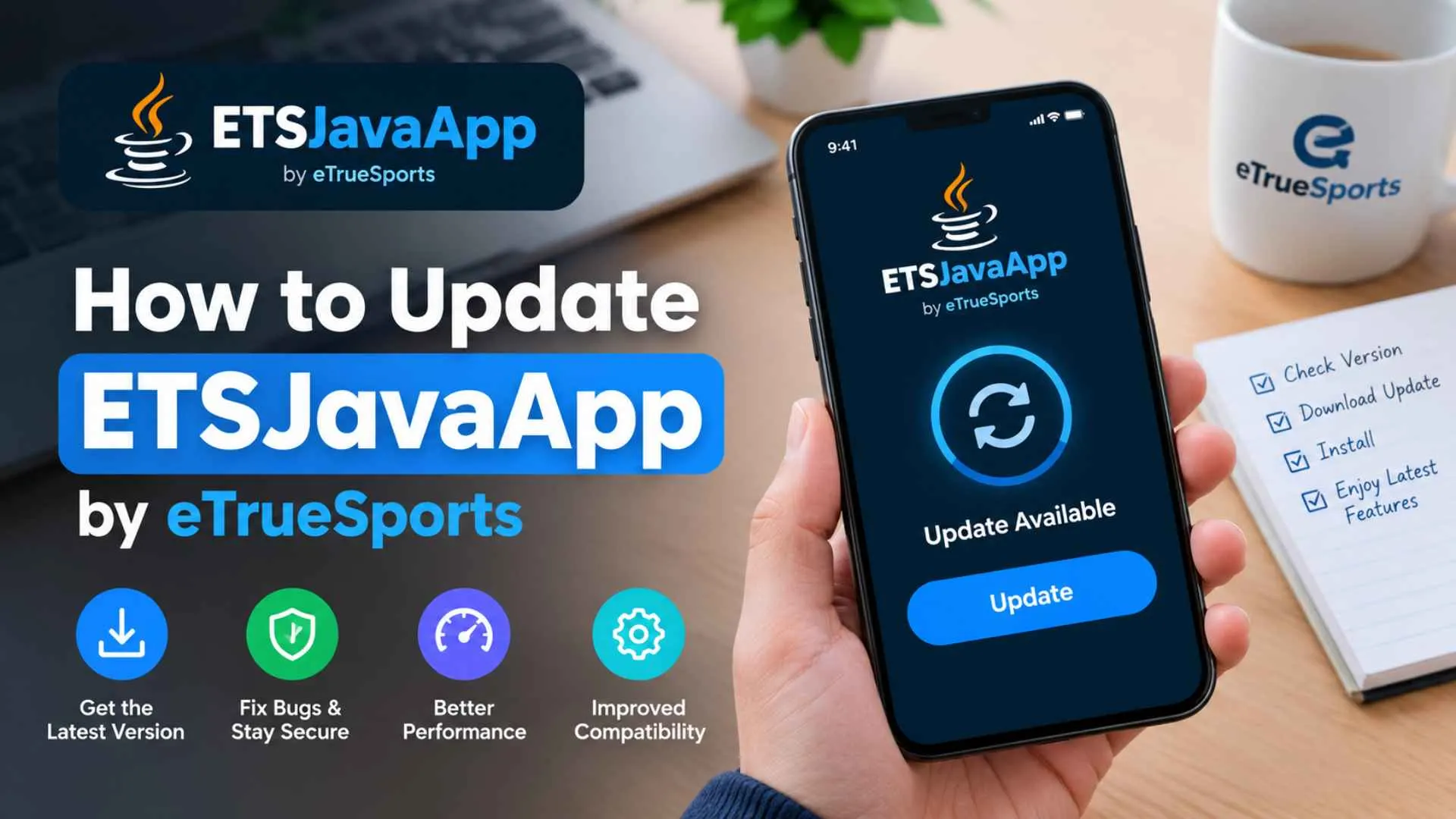 How to Update ETSJavaApp by eTrueSports