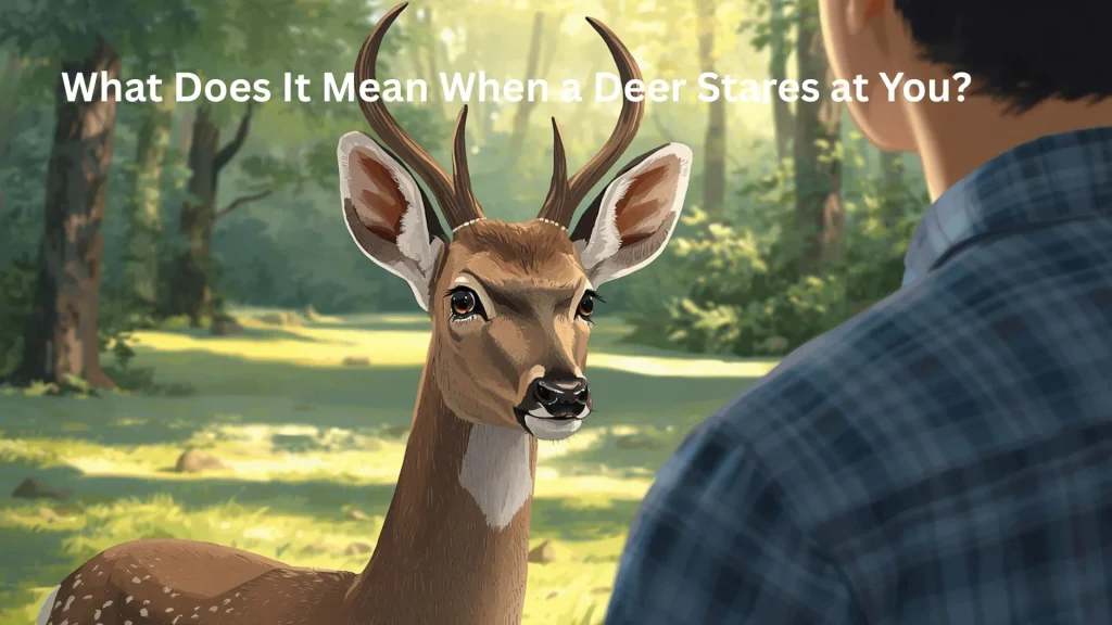 Deer Staring at Me Spiritual Meaning