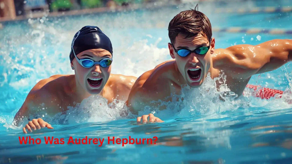 Audrey Hepburn and Michael Phelps