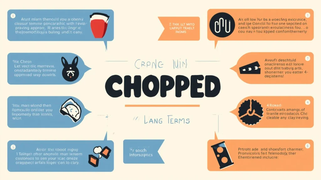 “Chopped” Meaning In Slang
