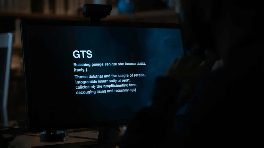 what does gts mean in text