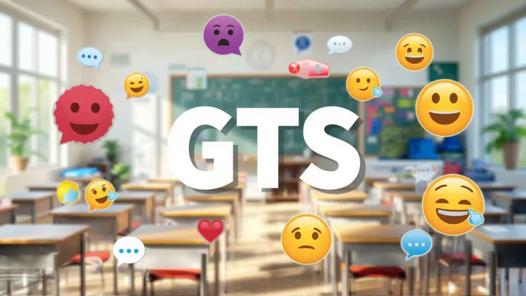 what does gts mean in text