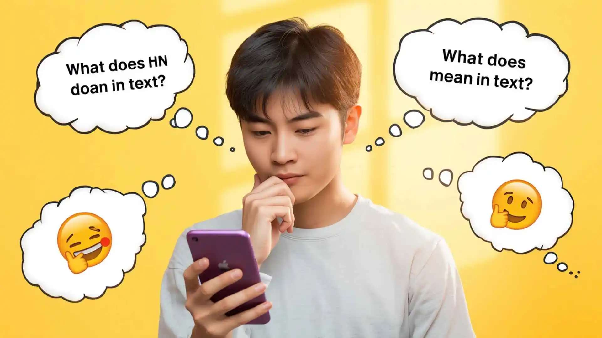 what does hn mean in text