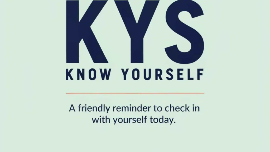 what does kys mean